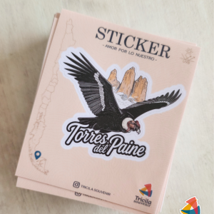 Sticker Condor Torres del Paine
