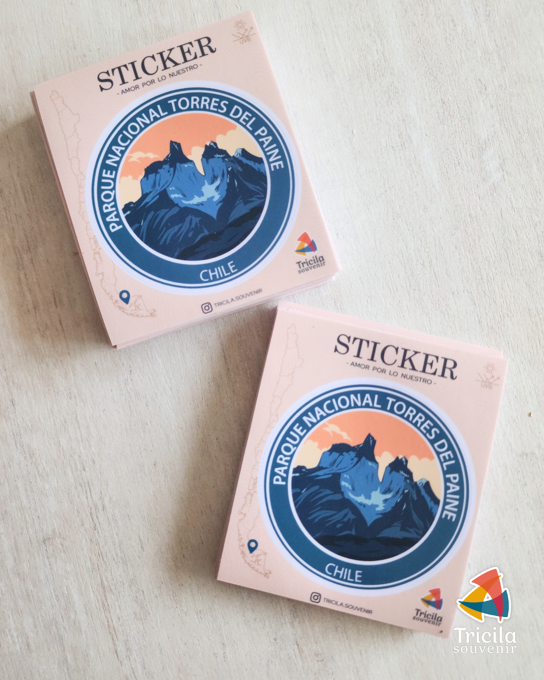 Sticker Cuernos del Paine