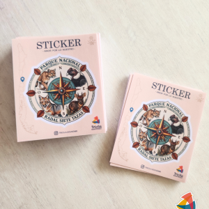 Sticker Fauna Radal Siete Tazas