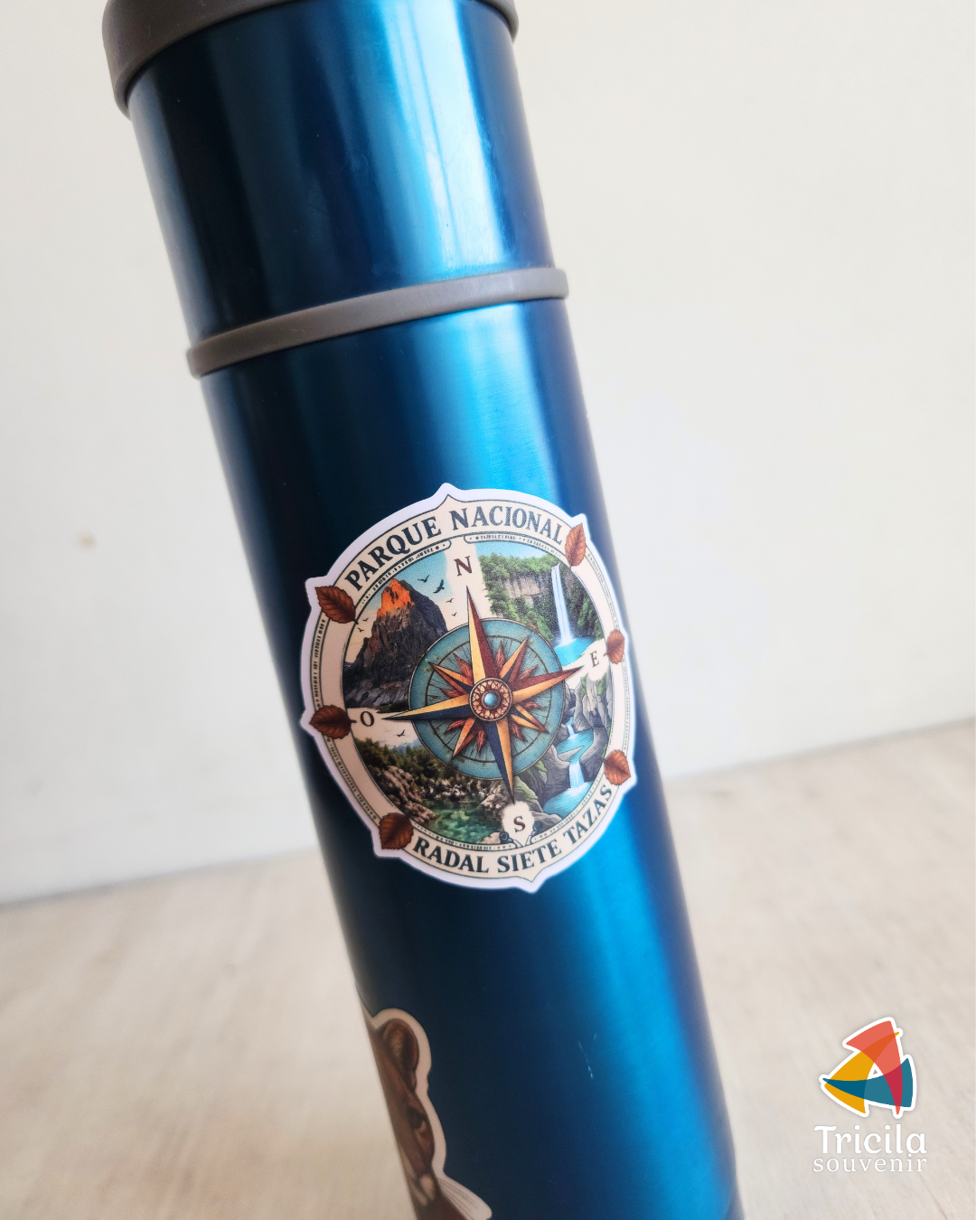 Sticker Brújula Paisajes Radal Siete Tazas - Imagen 4
