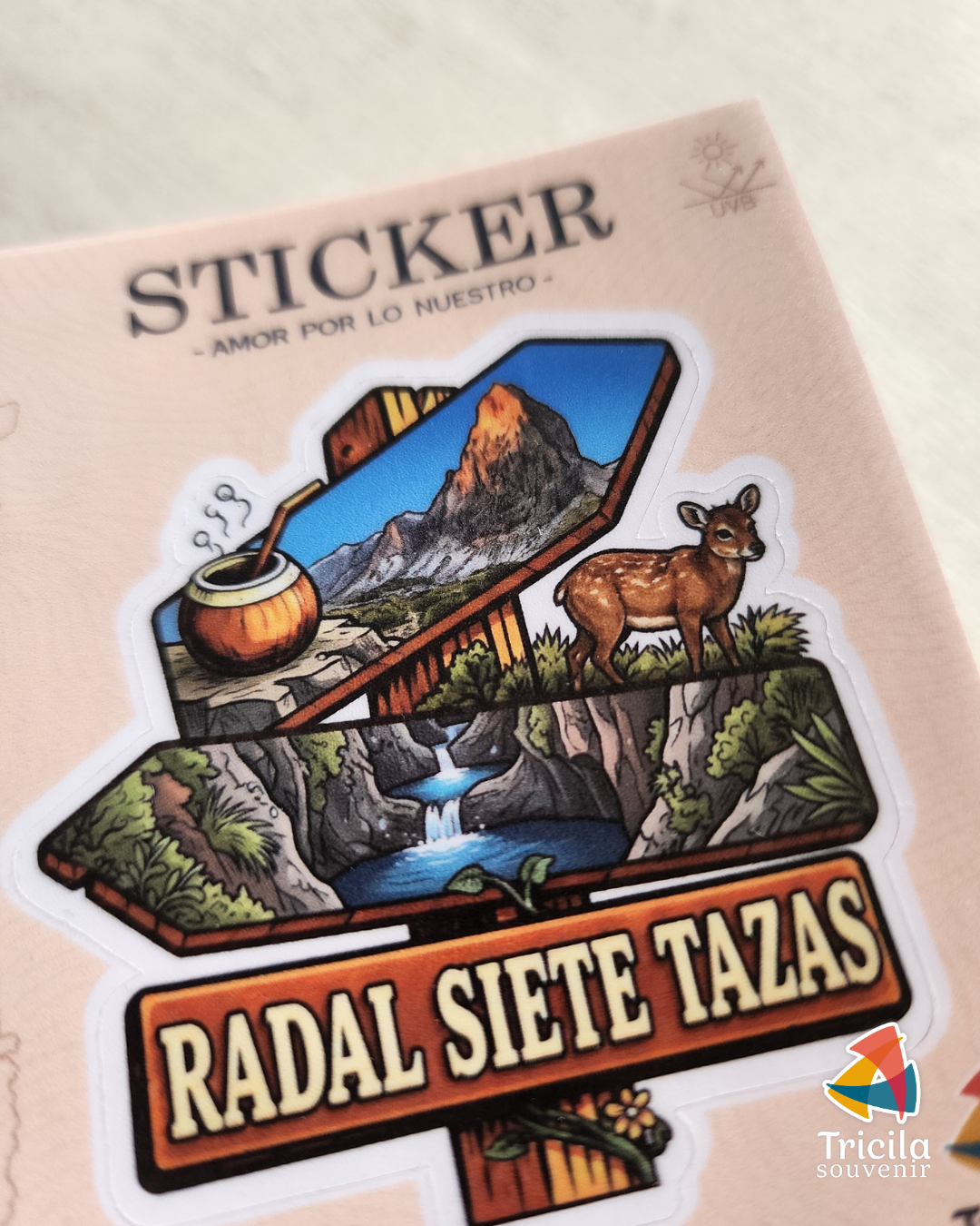 Sticker Señalética Radal Siete Tazas - Imagen 4
