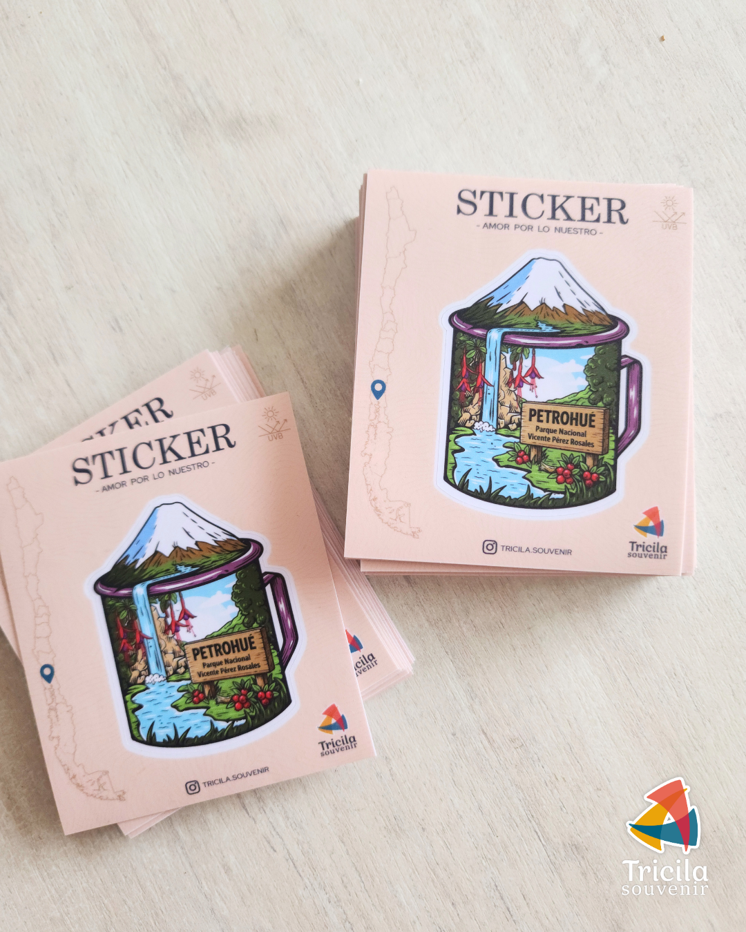 Sticker Taza Petrohue