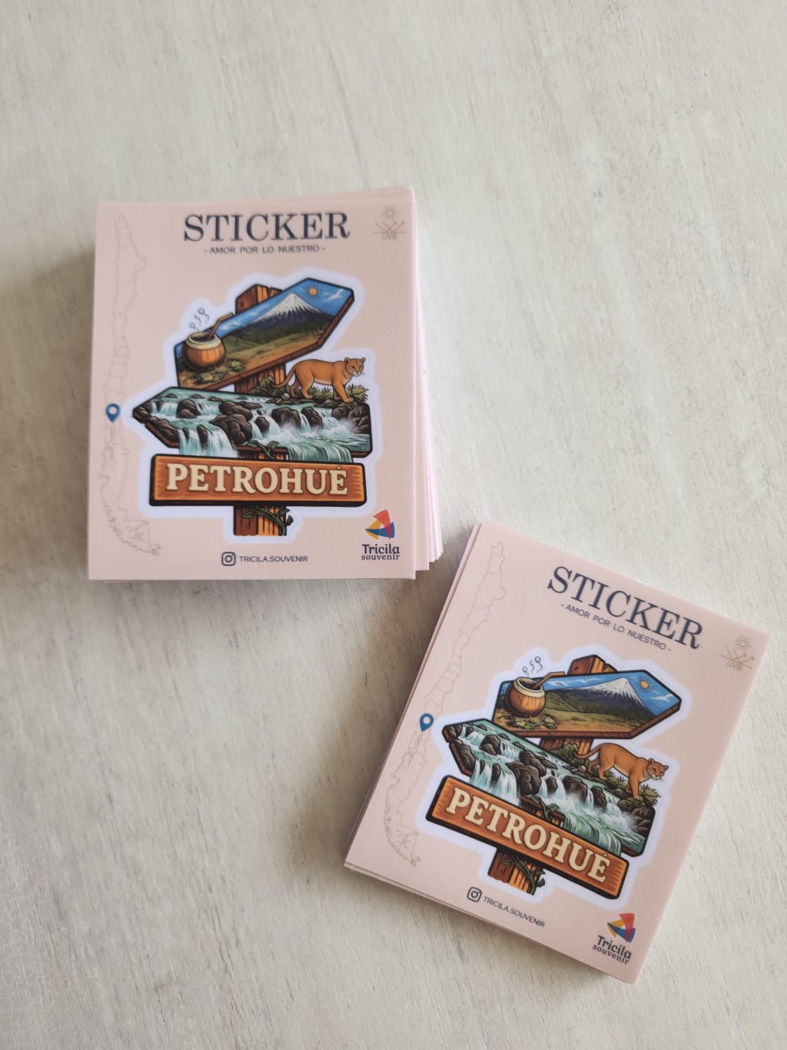 Sticker Señalética Petrohue